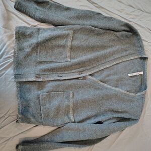 Soma Women's Gray Sweater Cardigan